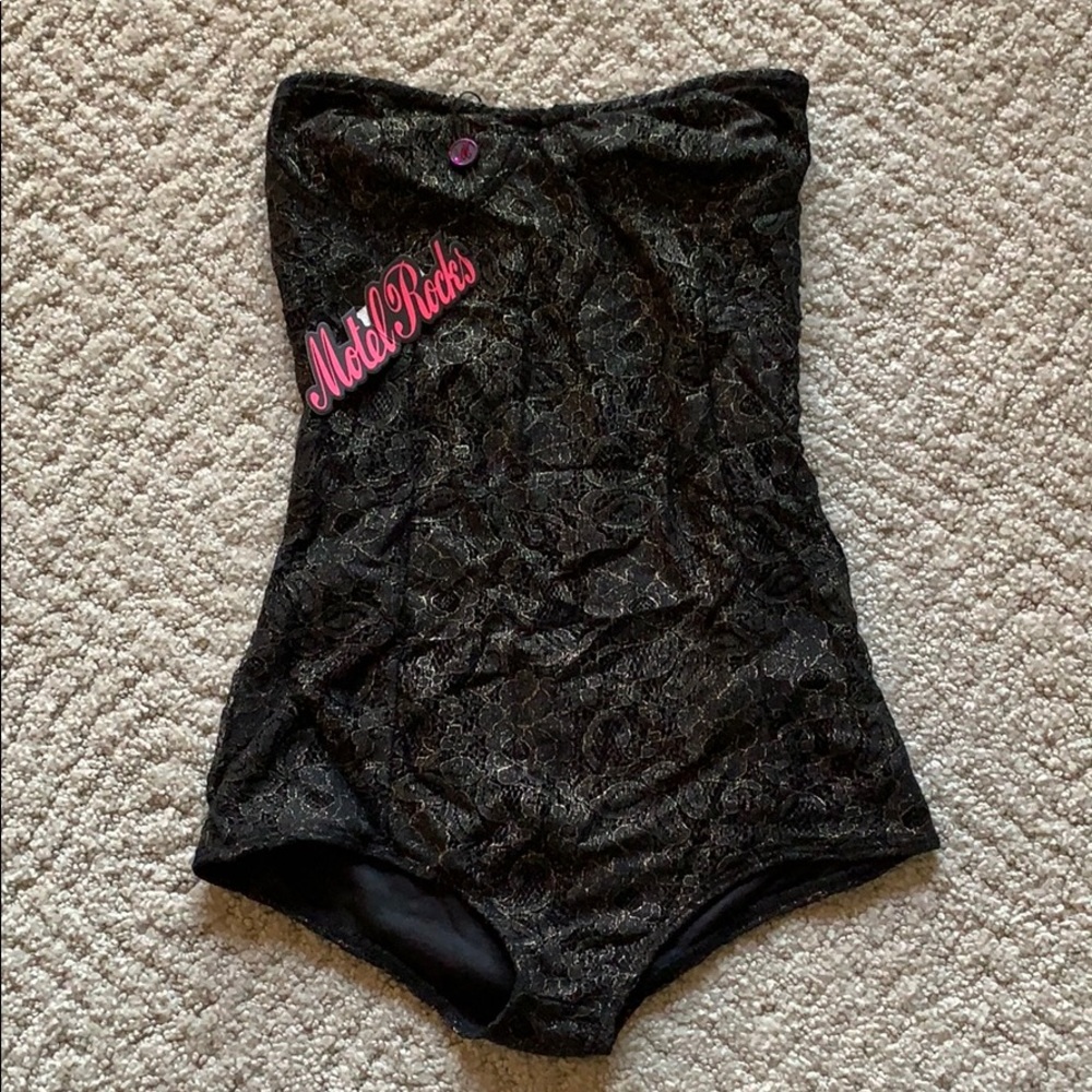 NWT Motel Rocks Strapless Bodysuit Sz XS